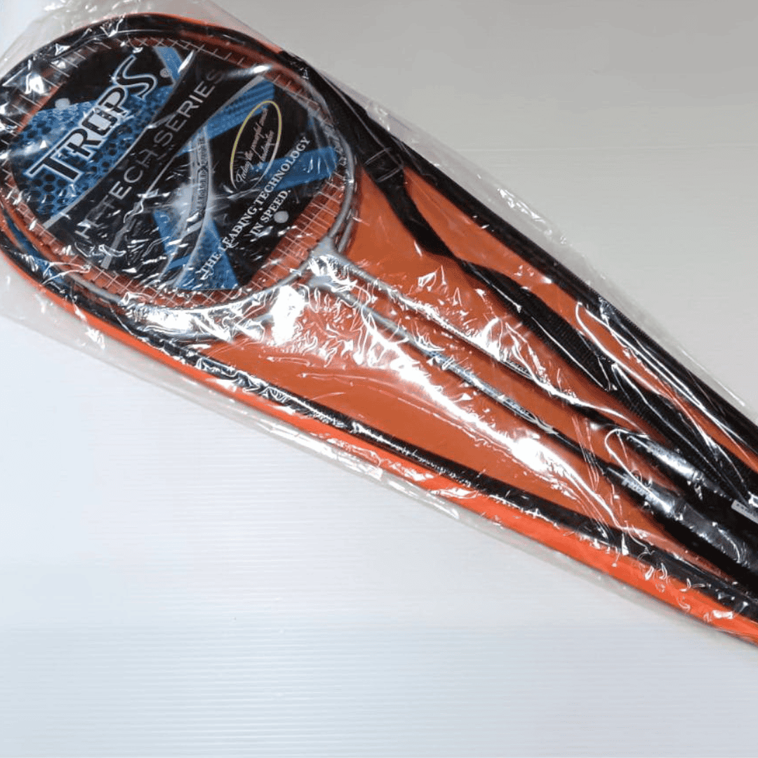 A009 成功練習級雙人羽球拍 2入