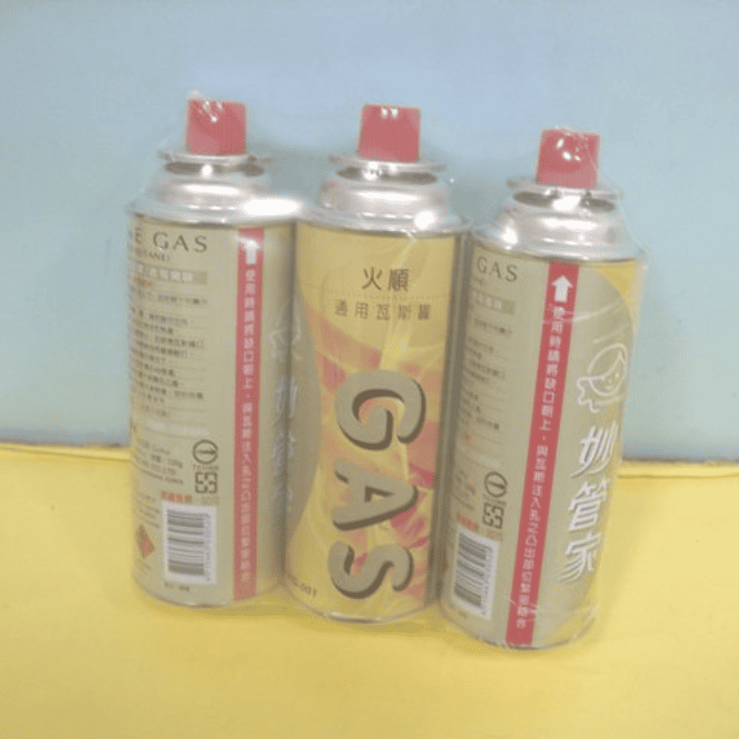 B1004 妙管家瓦斯罐 250g 3入 - 益青貿易公司商品目錄