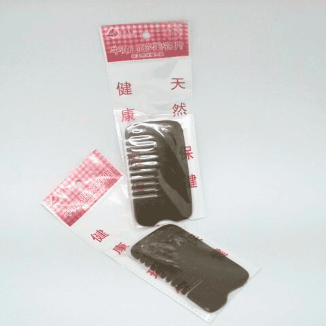 B20633 頭部按摩梳子刮痧片