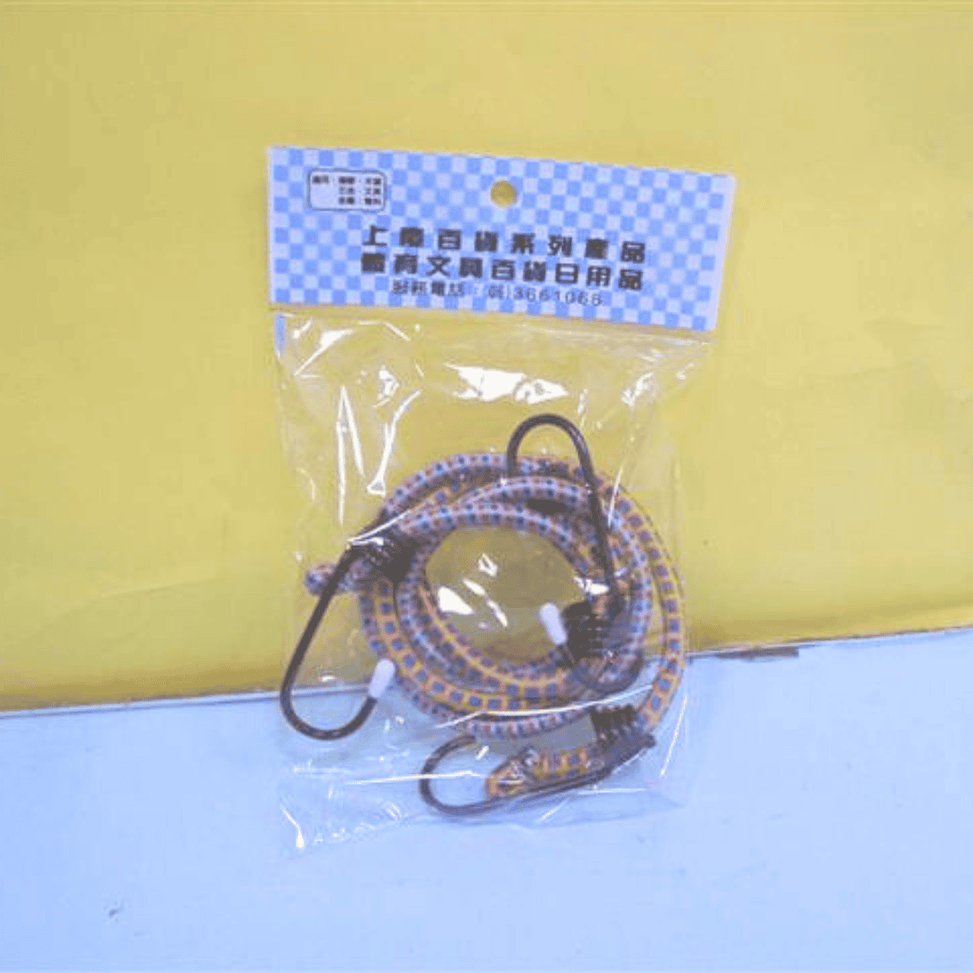 B208 橡膠機車繩 2入