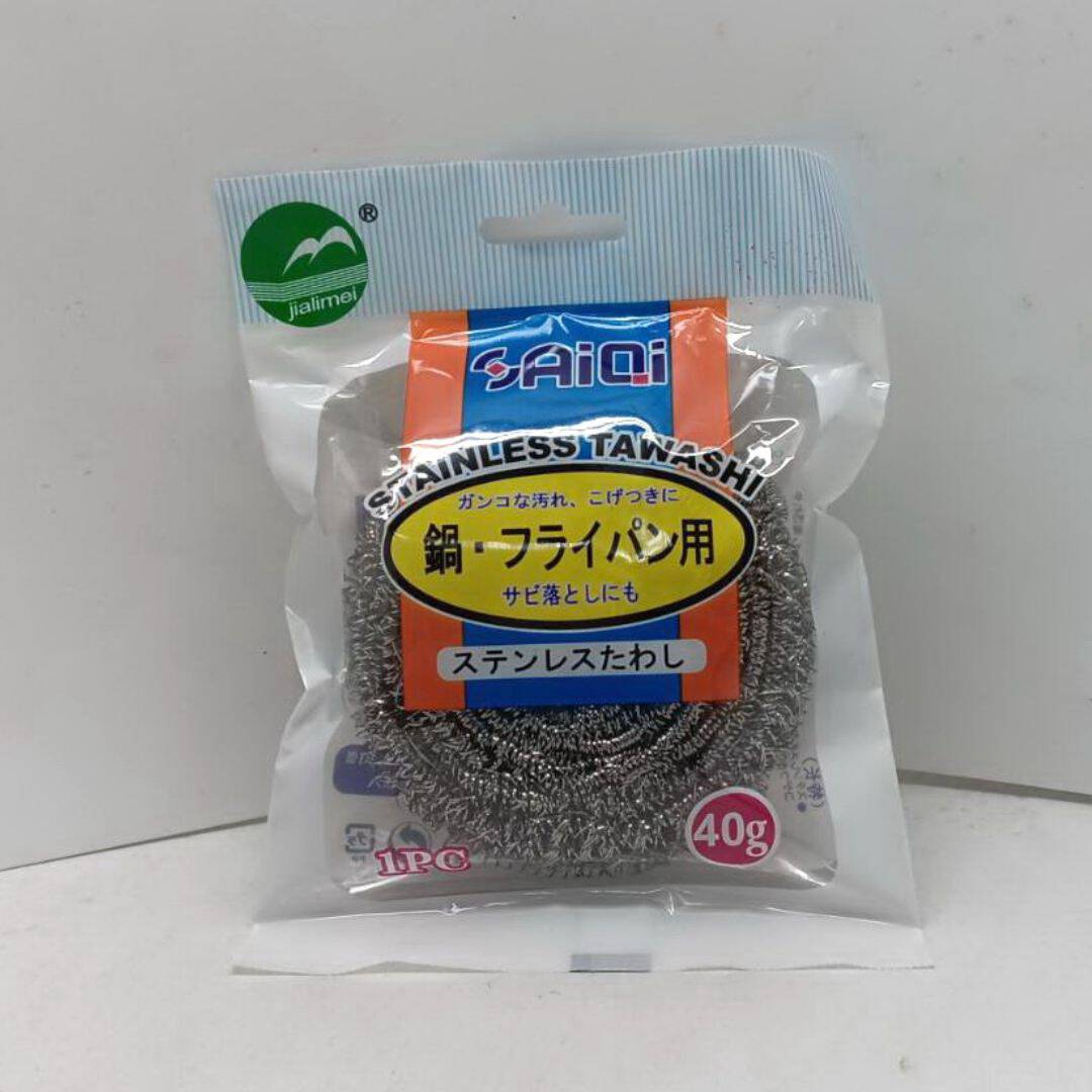 B24707 單粒鋼絲球 40g