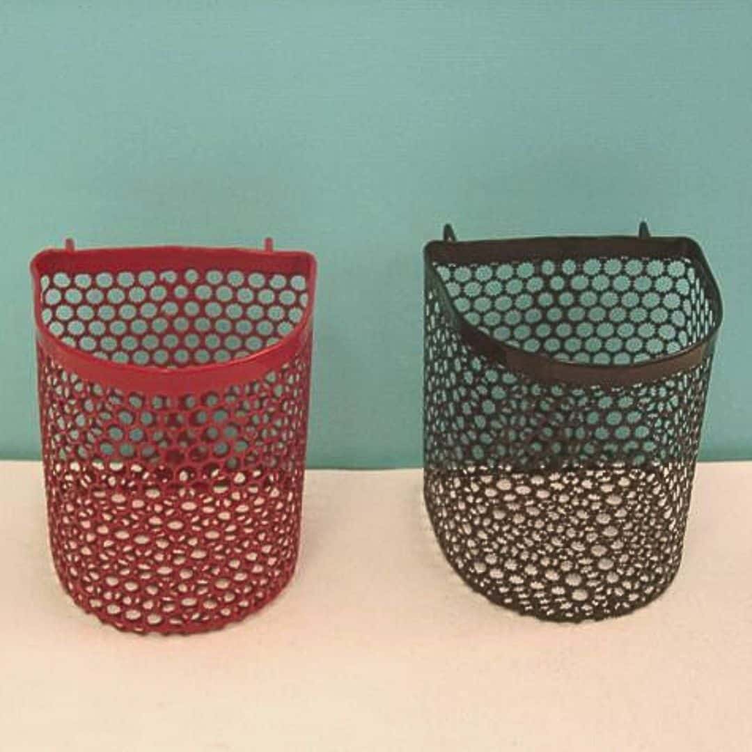 B4511 萬花鐵筆筒 半圓型+掛鉤