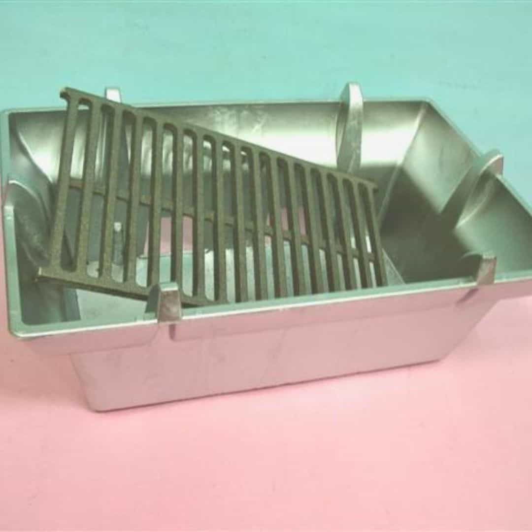 B89149 鋁製四角大烘爐 附銑網架 40.5x26x15