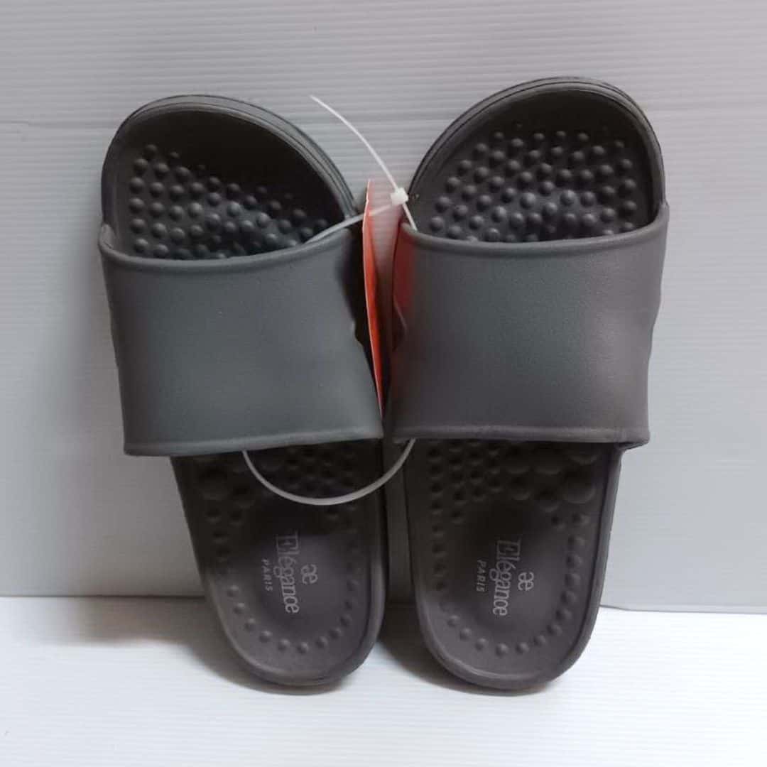 E994-270 Elegance男用拖鞋 灰色 27cm