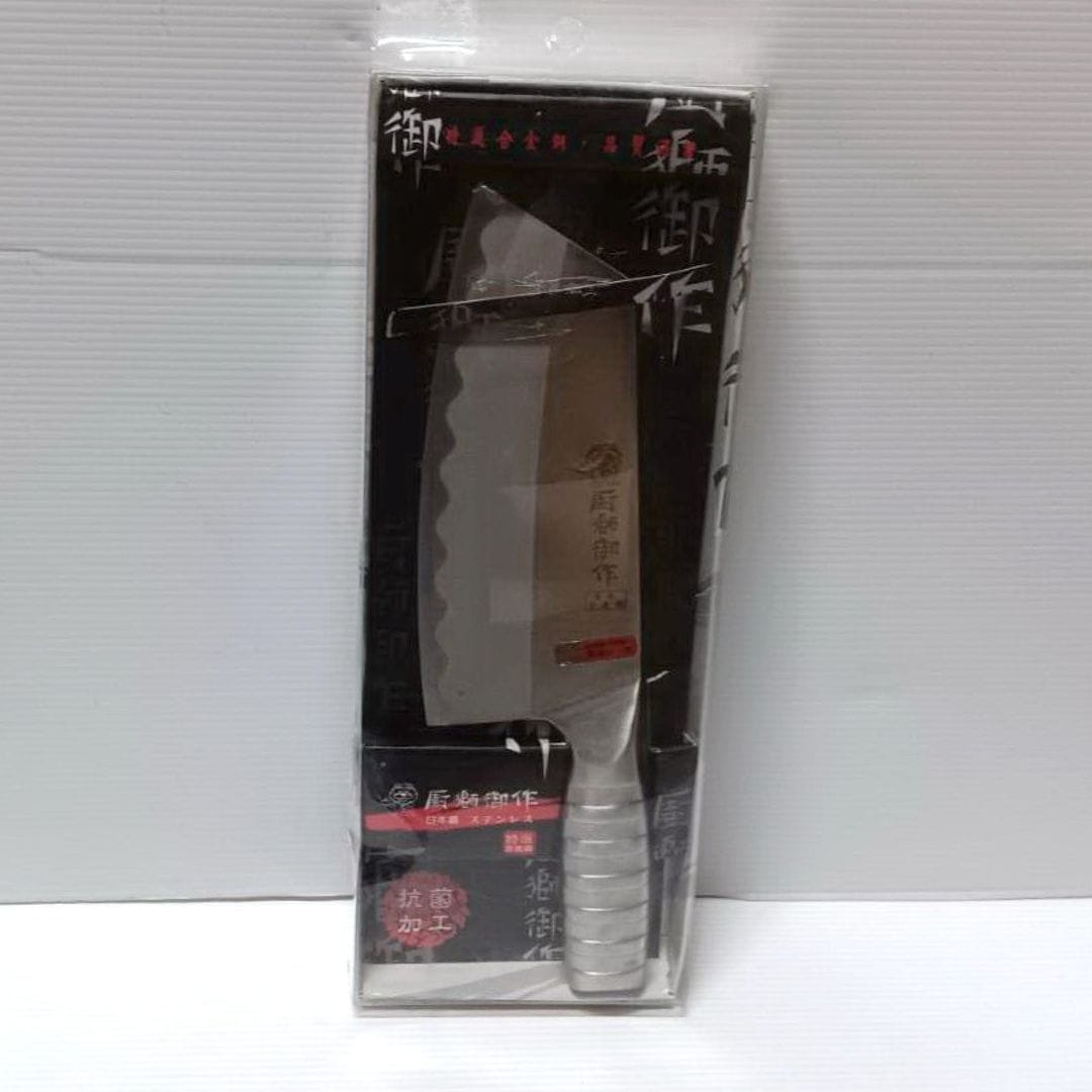 G019 廚獅鋼柄菜刀 尖型