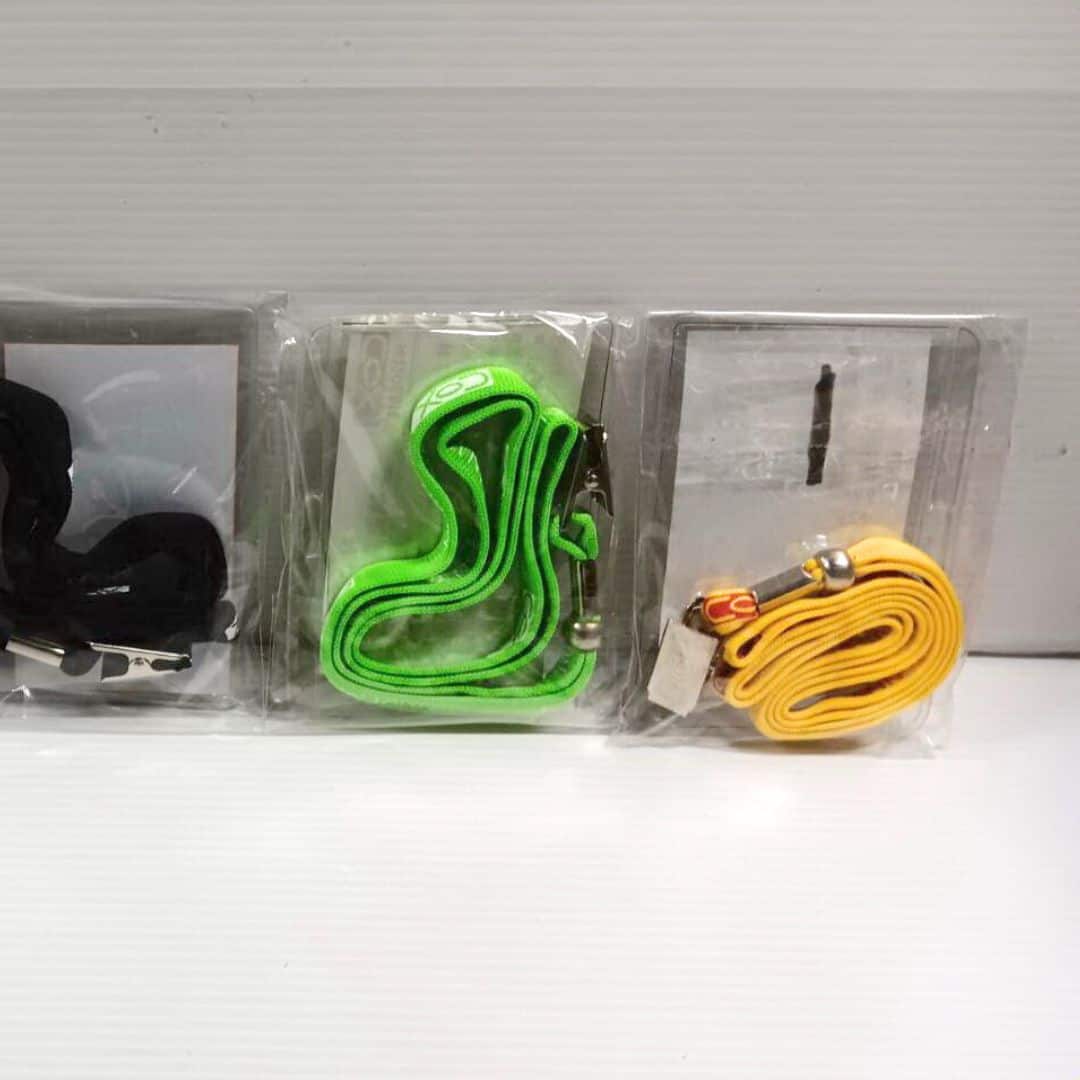 K041DCOX 35元識別證套+識別帶 橫式 綠色