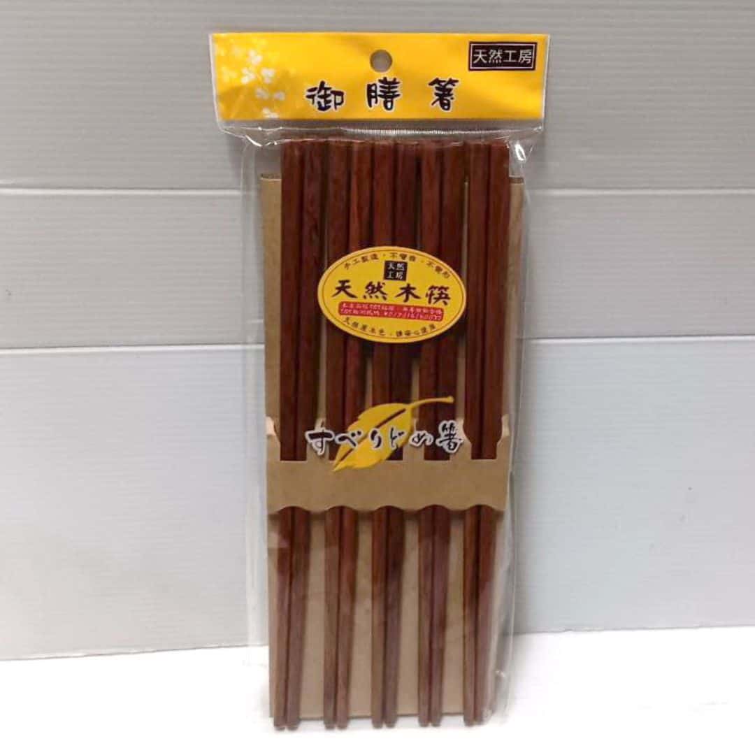 B58025 天然工房中華鐵木筷 24cm 10雙