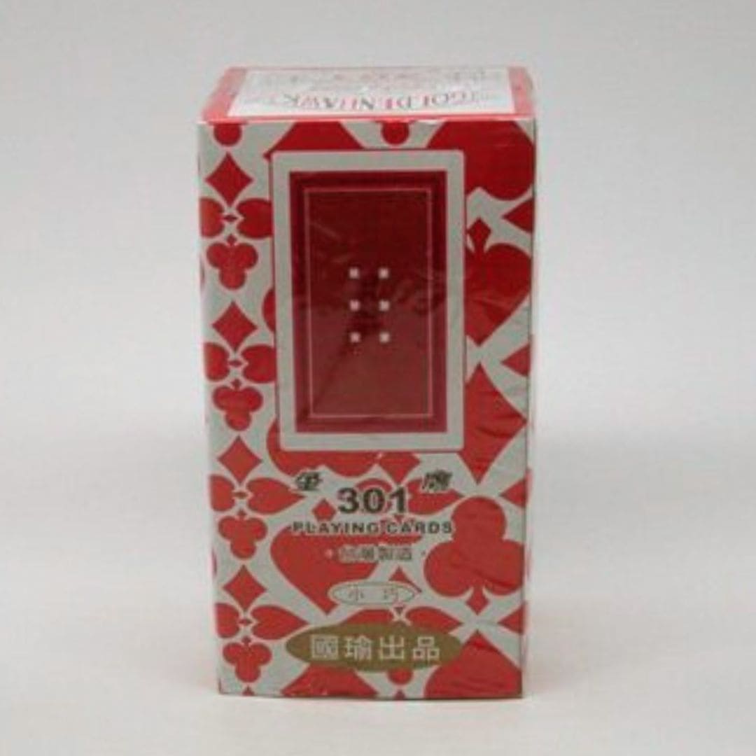 C924A 小巧金鷹撲克牌 紅色 12副