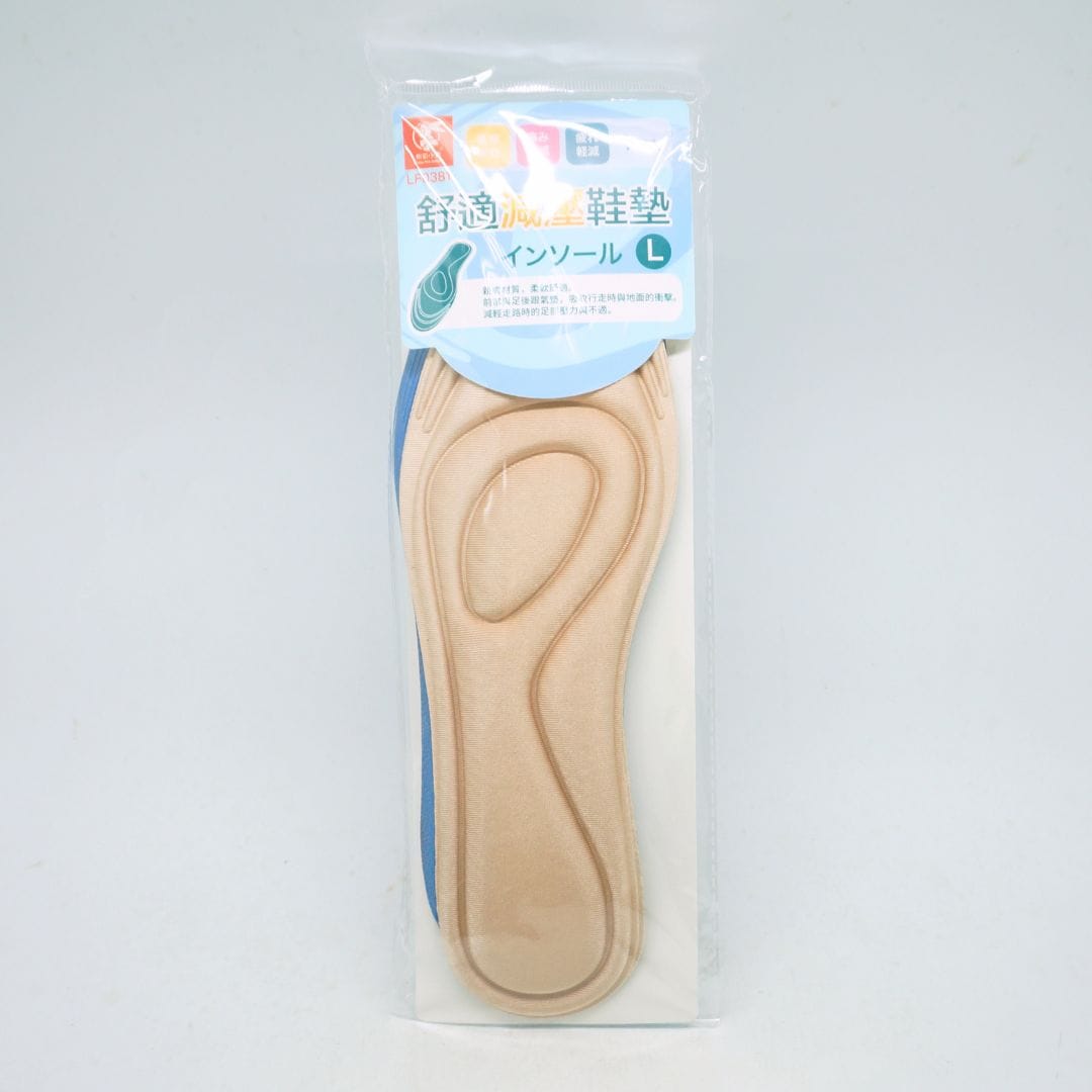 E9121L 粉彩小兔舒適減壓鞋墊 L號 男用