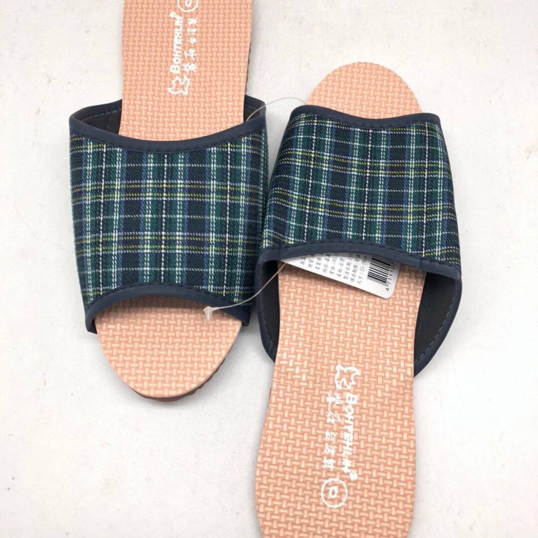 E9850B 磐石505布室內拖鞋 綠色