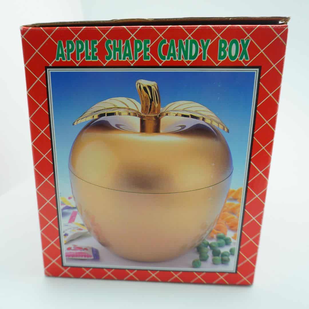 F8031B 蘋果餅盒 金色