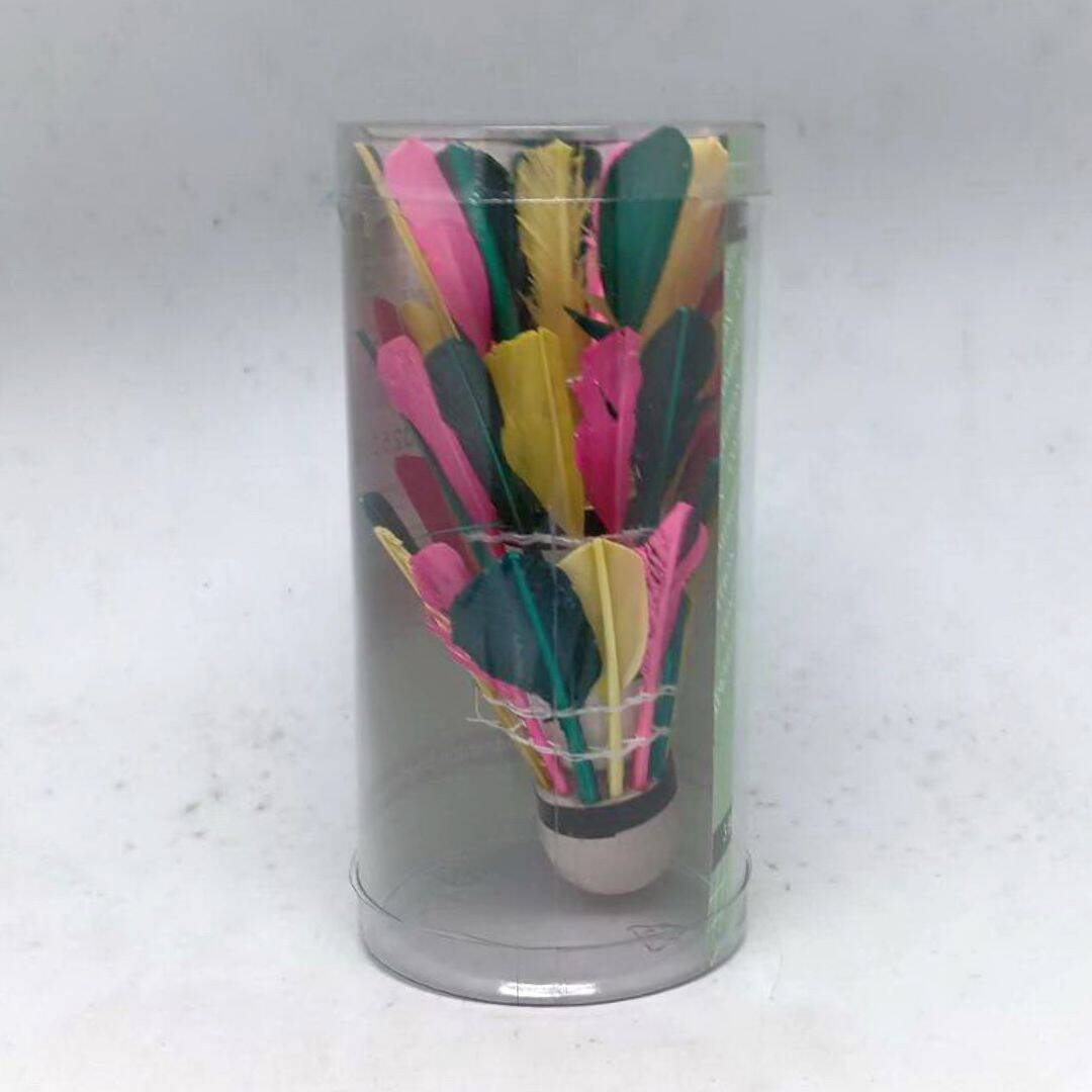 A217 彩色羽毛球 3入