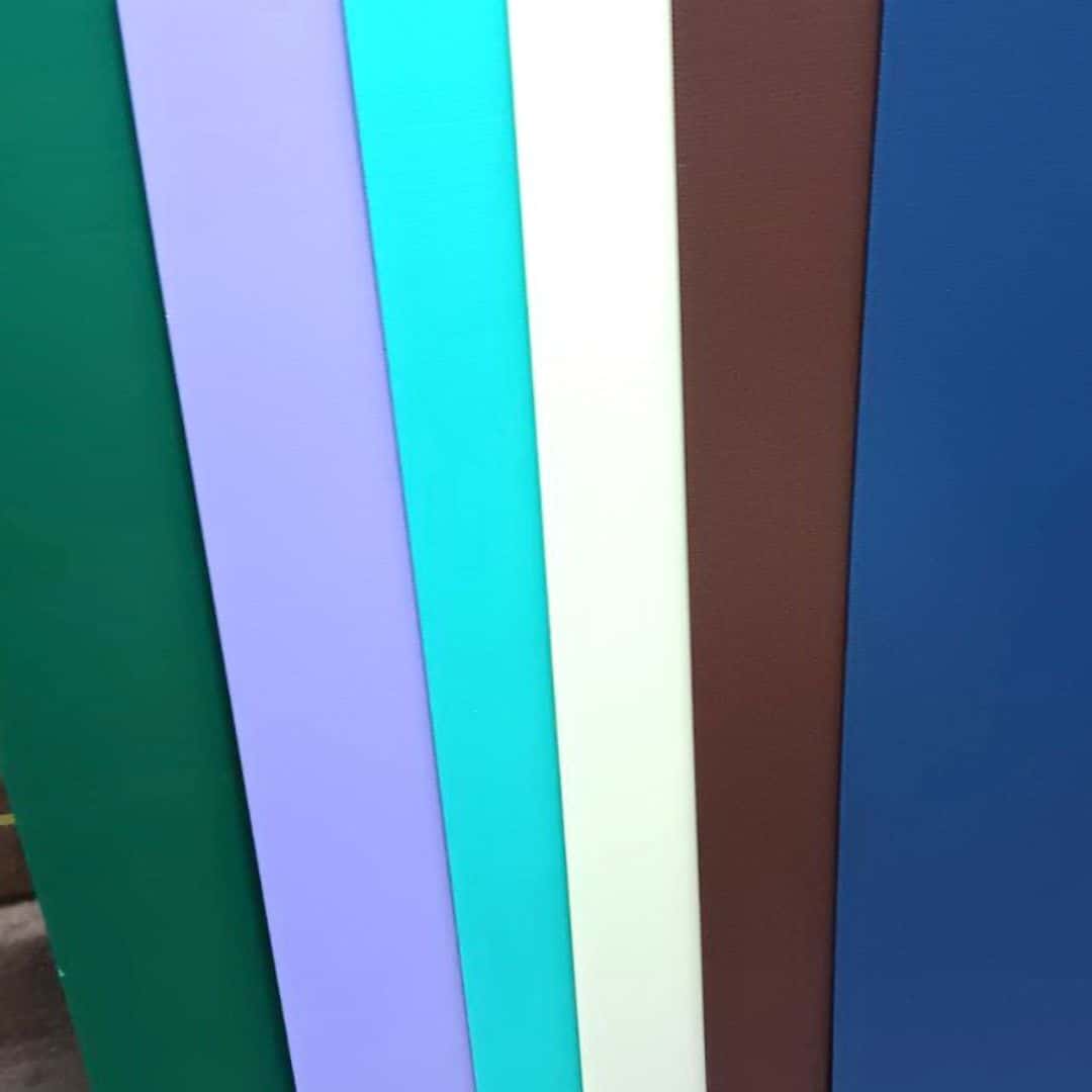 L5128-13 PP彩色瓦愣板 60x100cm 深綠色