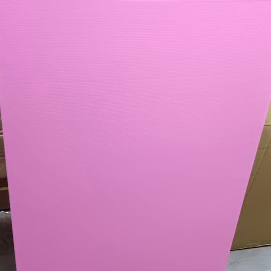 L5128-19 PP彩愣板水粉紅 60X100cm-3 L5128-19 PP彩色瓦愣板 60x100cm 水粉紅色