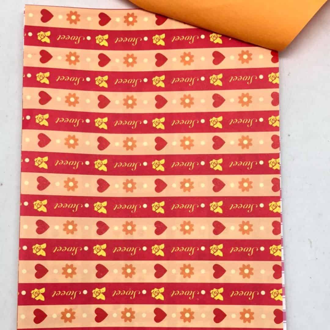 L52-A01 協慶彩色包裝紙 90入