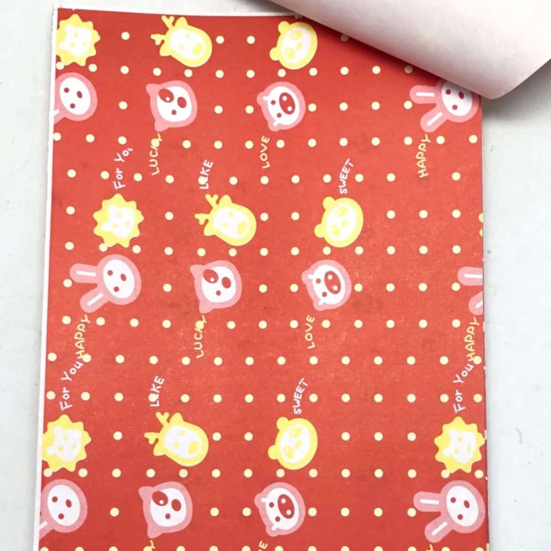 L52-A16 協慶彩色包裝紙 90入