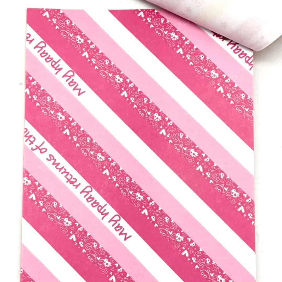 L52-A24 協慶彩色包裝紙 90入