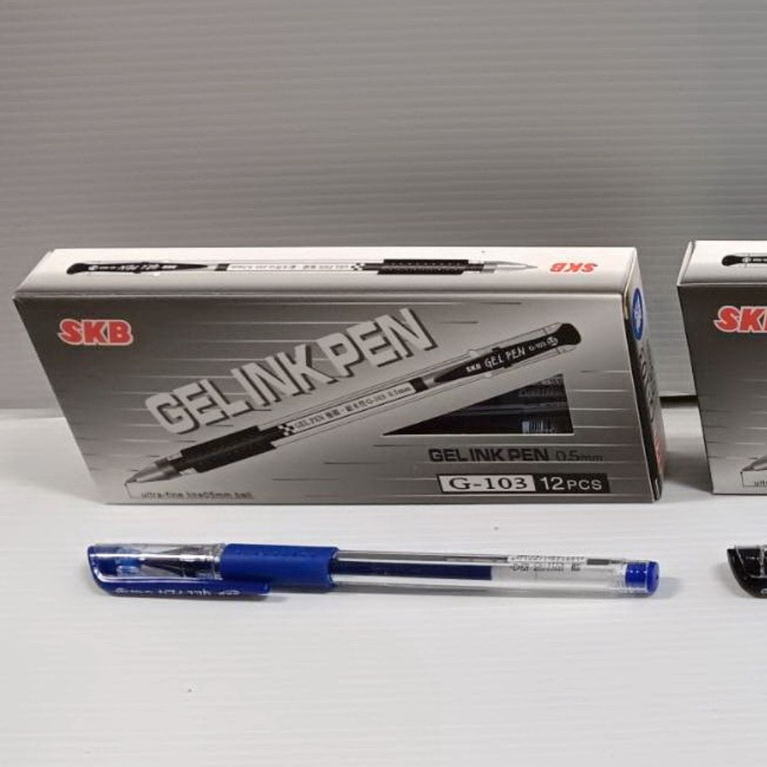 MM035C SKB中性筆 0.5mm 藍色