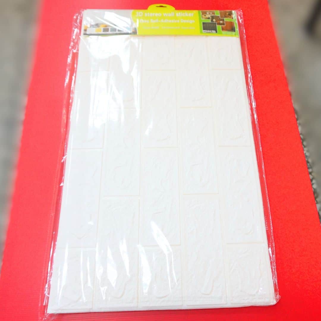 P6996B 防撞隔音壁貼 70x39cm 白色 4入