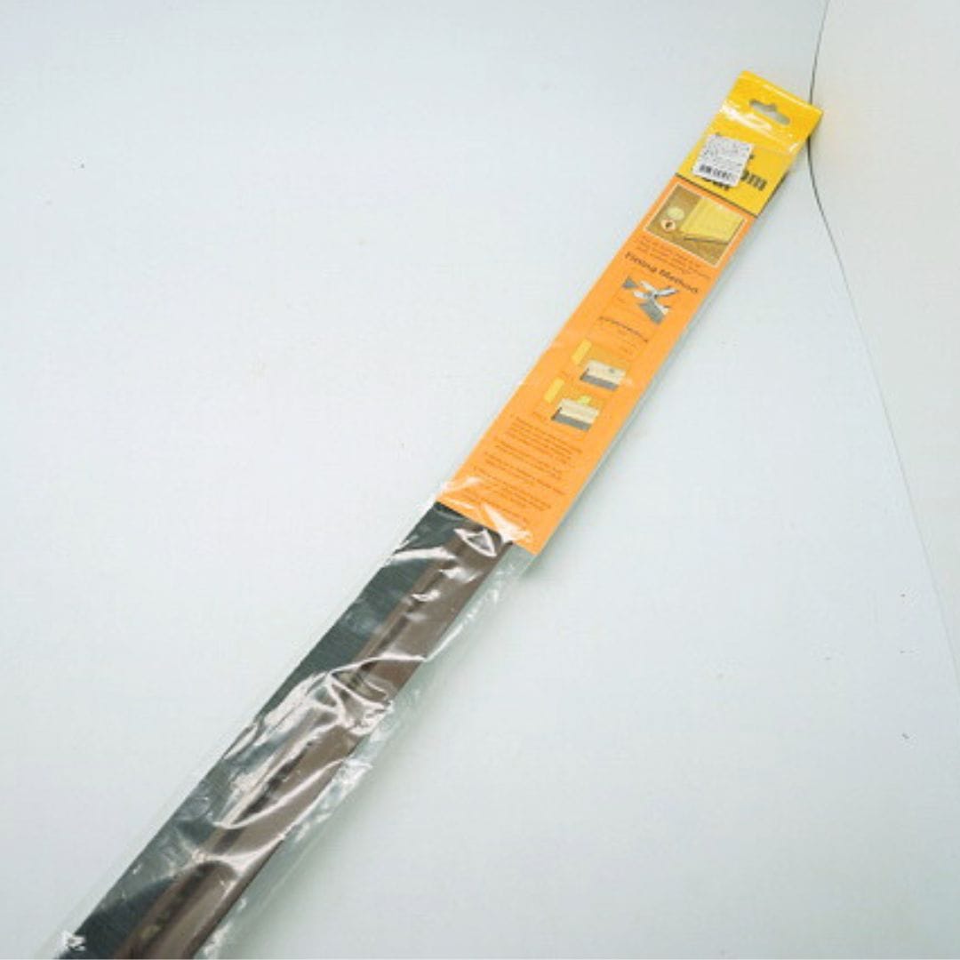 P6999B 防塵條附毛咖啡 9230 3尺-3 P6998B汶澄防塵條 塑膠款 3尺 咖啡色