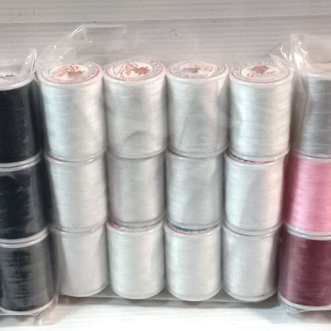R0424A 裁縫車專用線 白色 12入