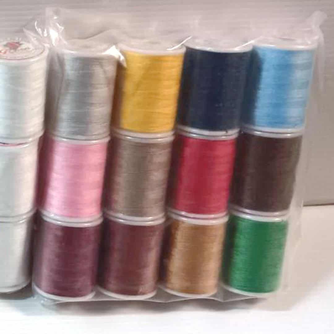 R0424C 裁縫車專用線 綜合色 12入
