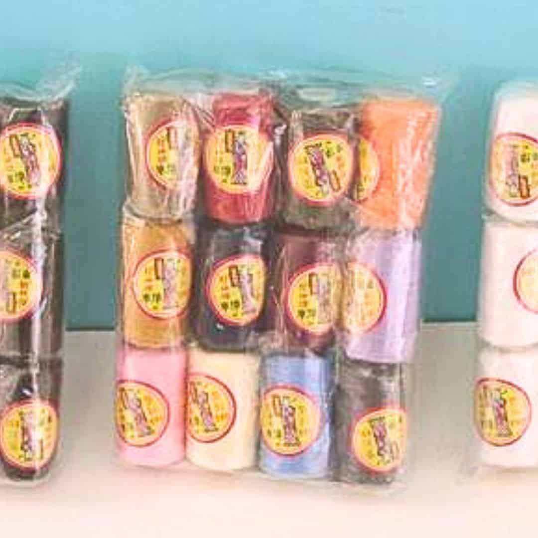 R0425C 玫瑰牌手線 綜合色 12入