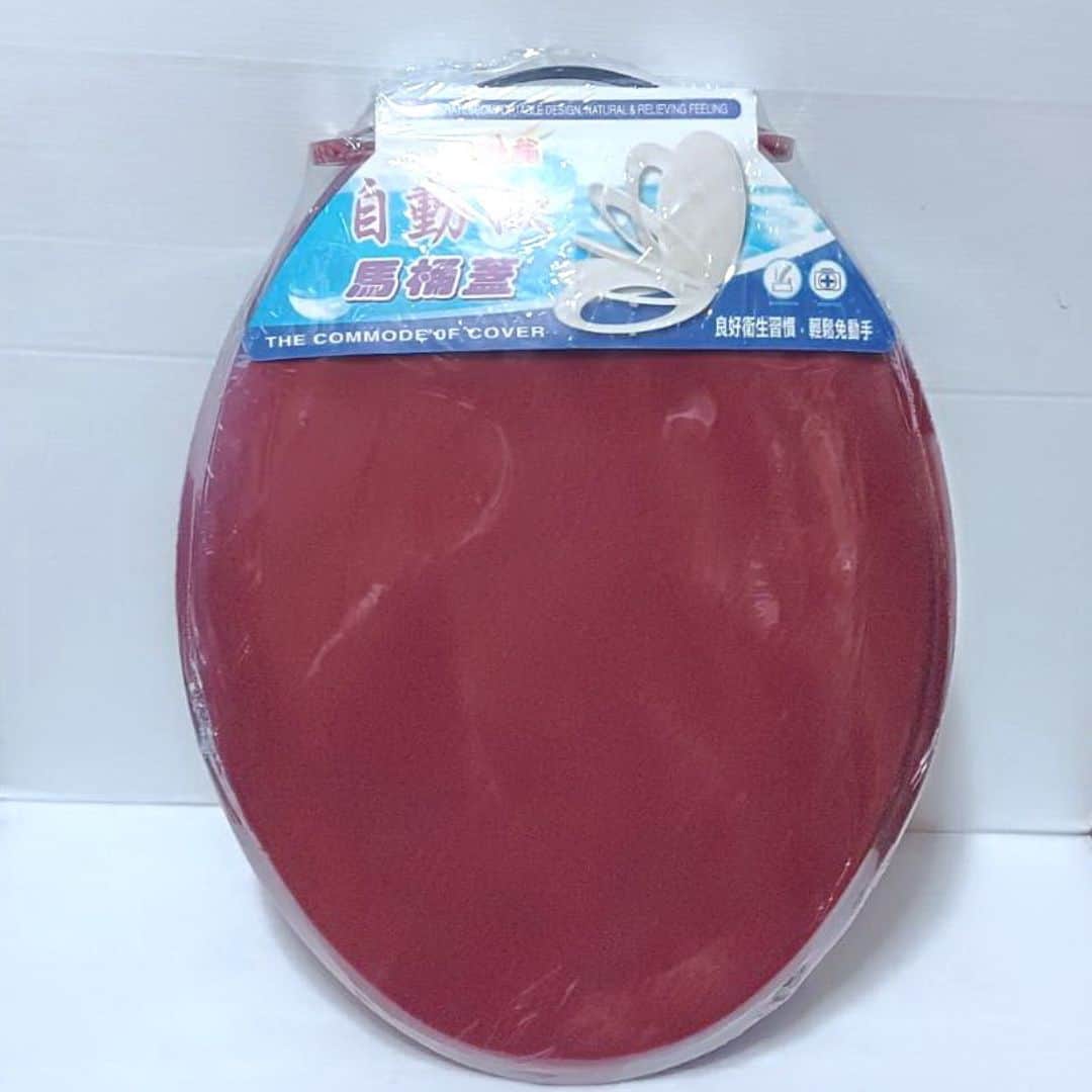 R2061B 不倒翁自動掀馬桶蓋 紅色