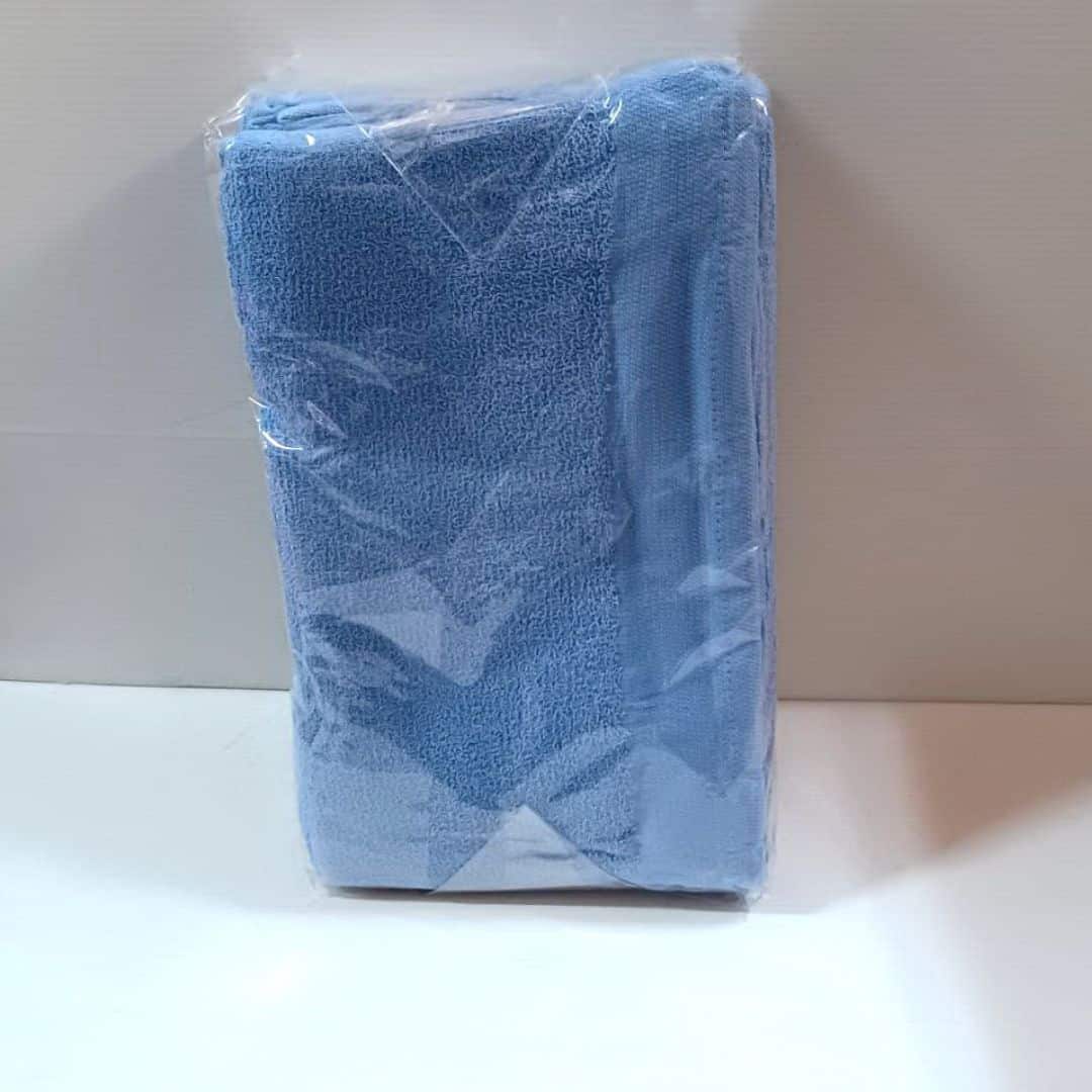 R39871B 20兩毛巾 藍色 12入