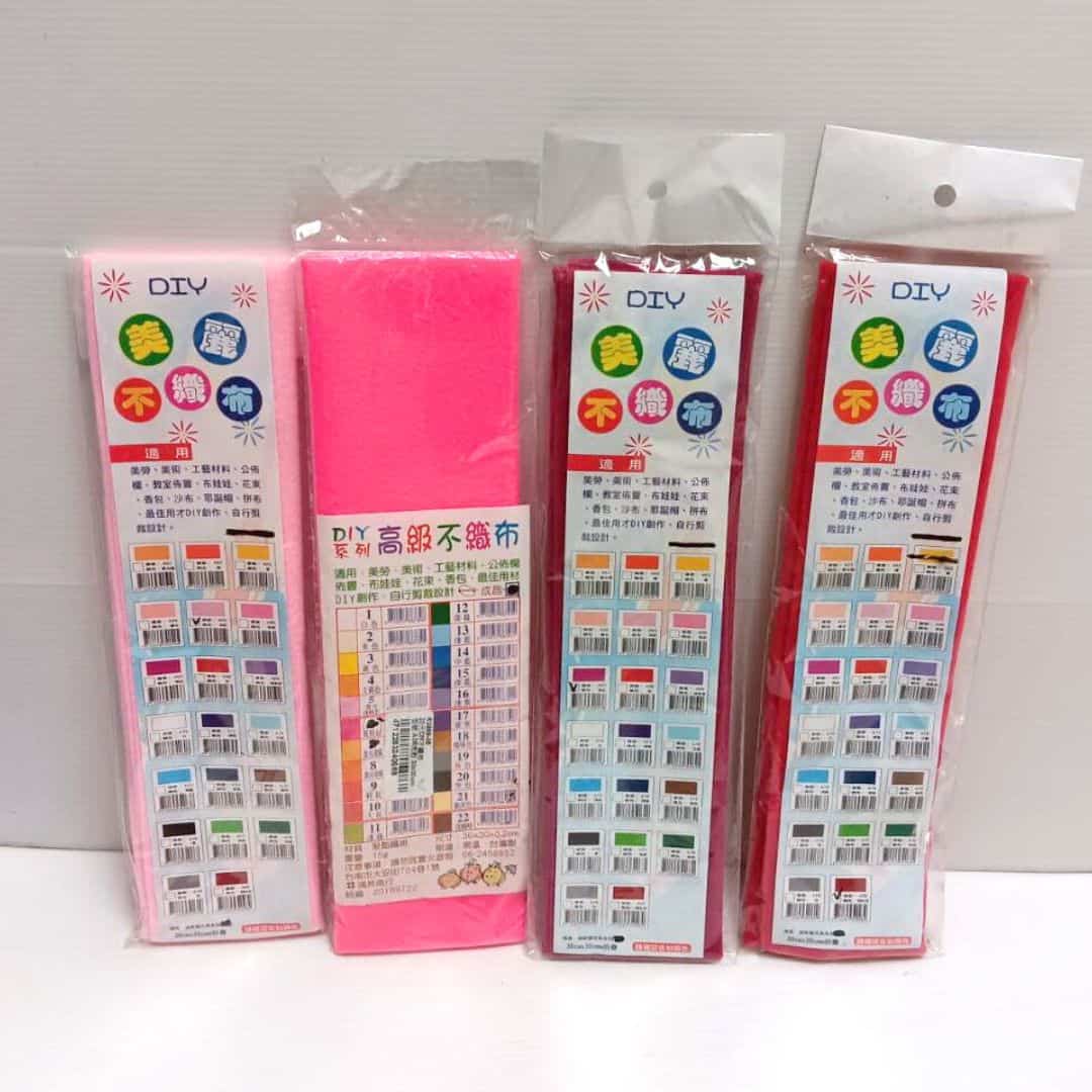 R3999-05-08 20元DIY不織布 A05淺粉 30x30cm-4 R3999-05 20元DIY不織布 淺粉色 30x30cm