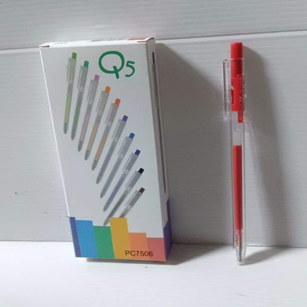 T0302R 筆樂Q5跳動中性筆 0.5mm 紅色