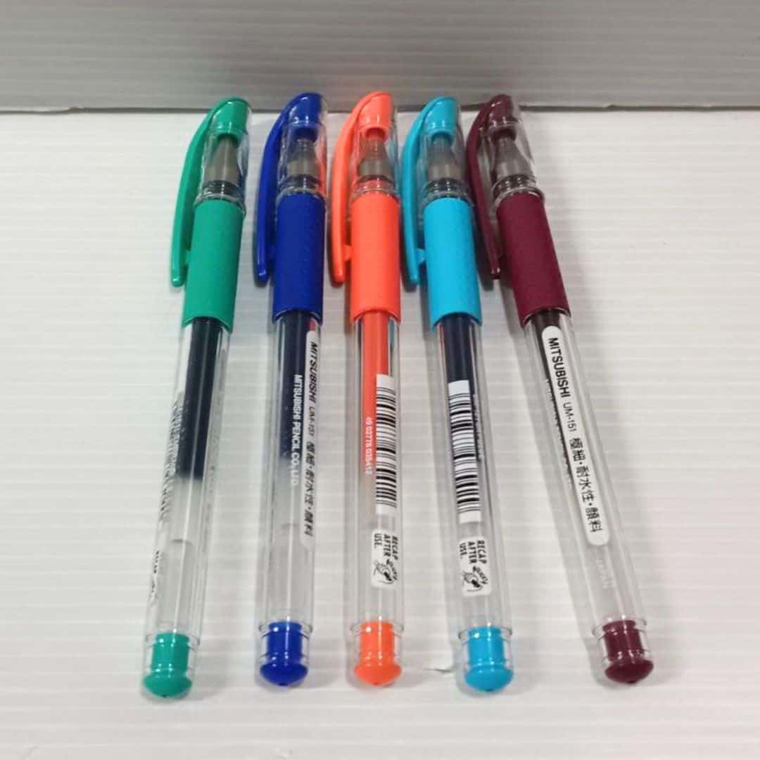 T633-31 三菱uni超細鋼珠筆 0.38mm 淺綠色