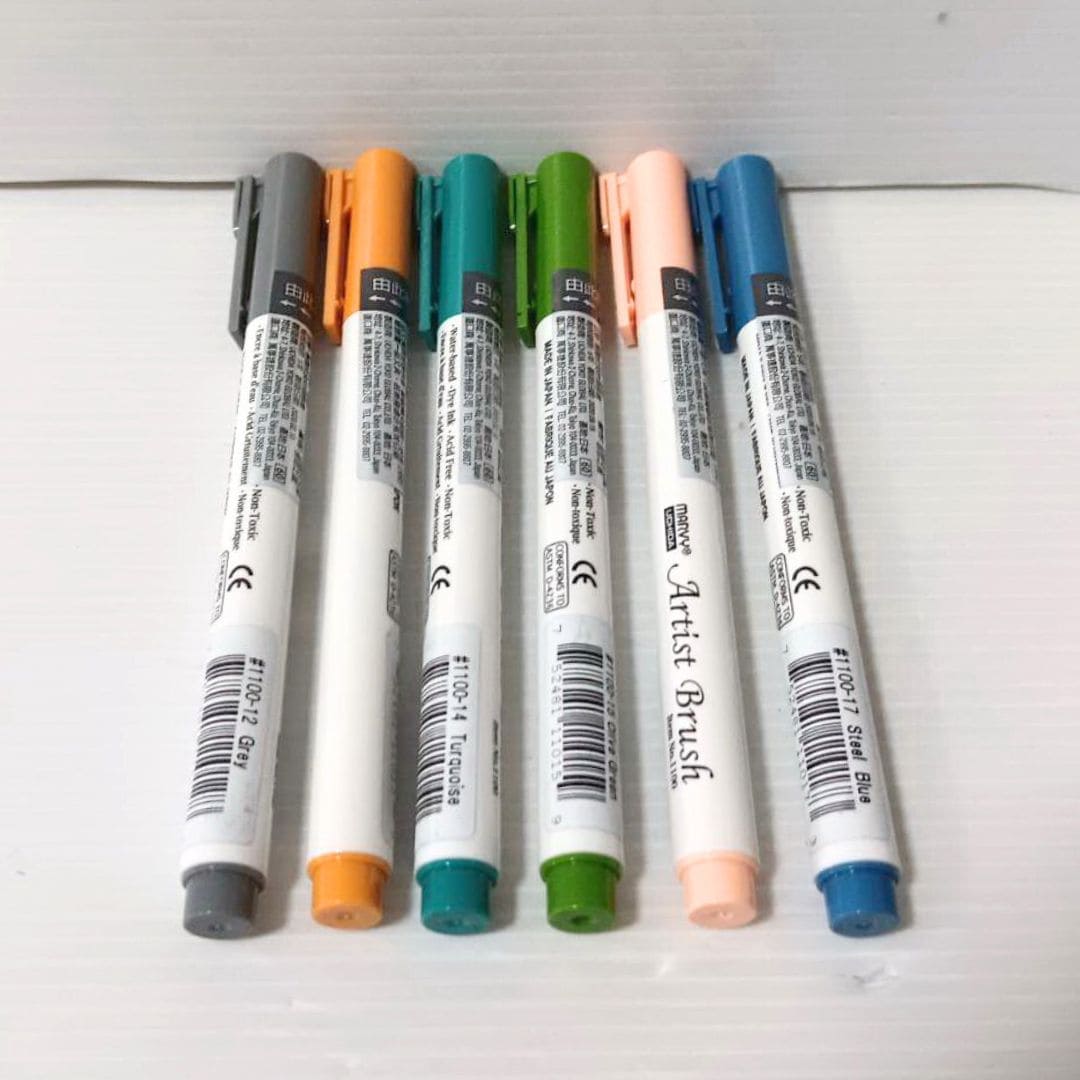 T740-12 MARVY UCHIDA單頭彩繪漫畫筆 灰色