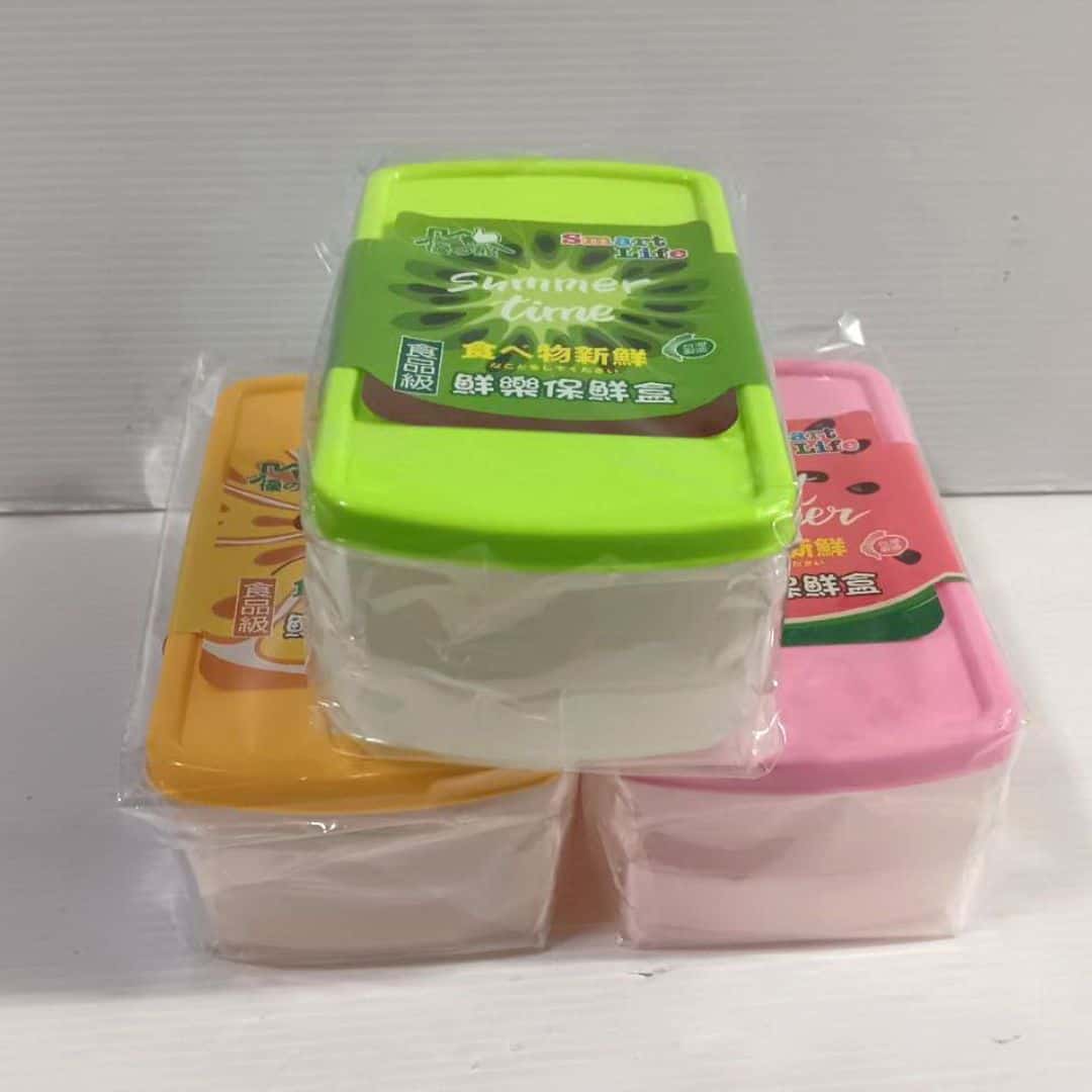 W30030 優之館長方條紋保鮮盒 14x7.8x5.8cm