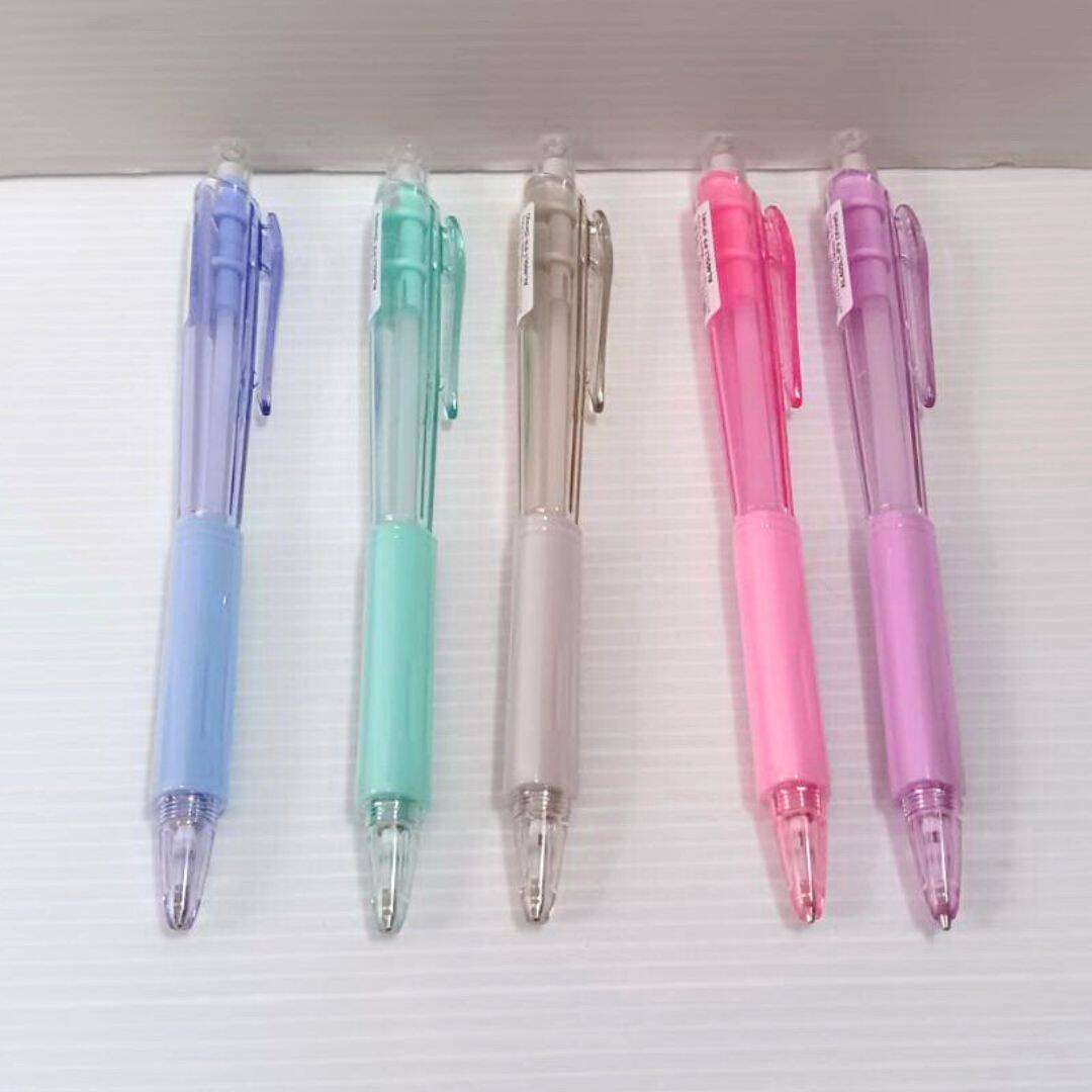 W6101PC 飛龍自動鉛筆 三角款 0.5mm 柔藍色