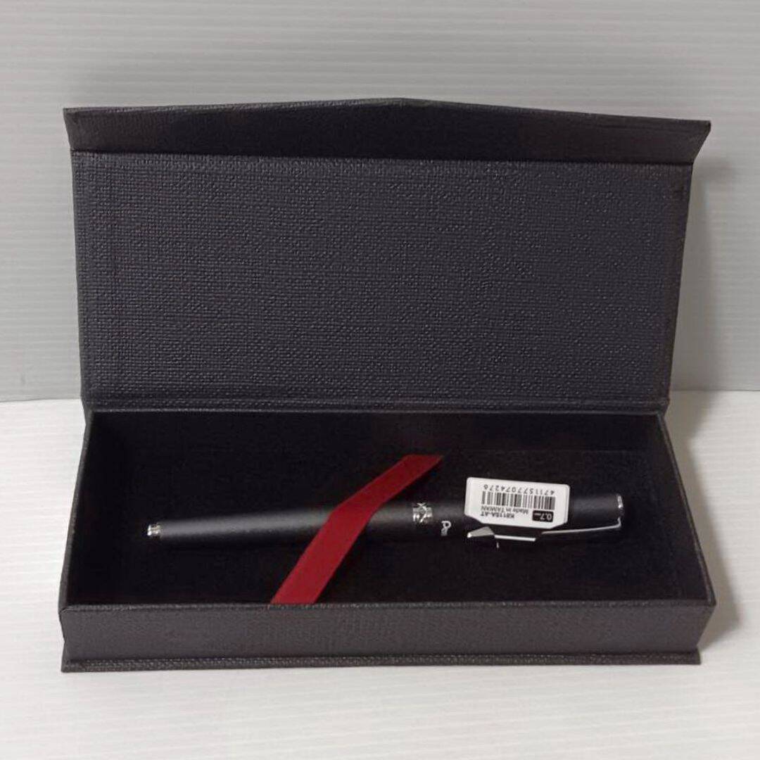 W61589I 飛龍金屬中性筆 0.7mm 黑墨 消光黑桿