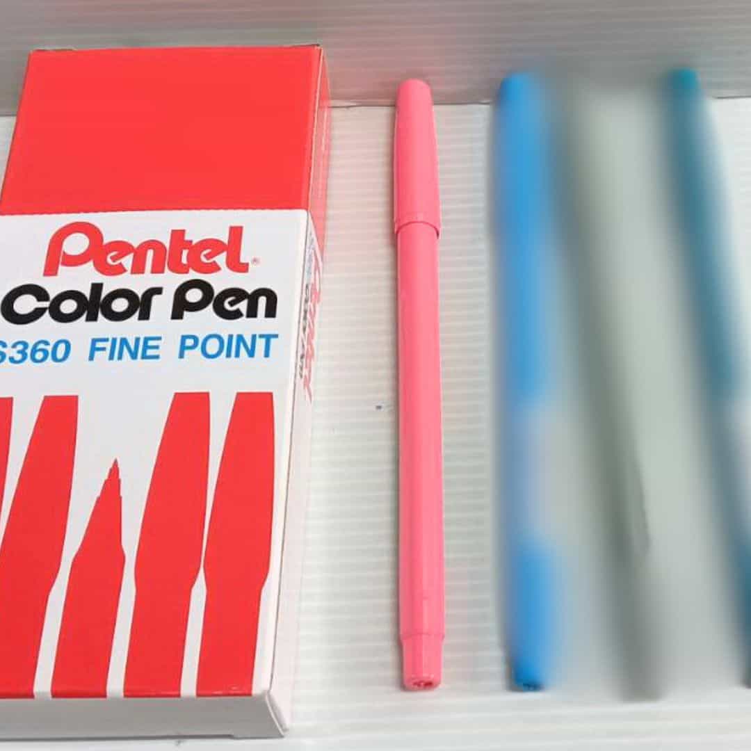 W6189-09 飛龍彩色簽字筆 粉紅色