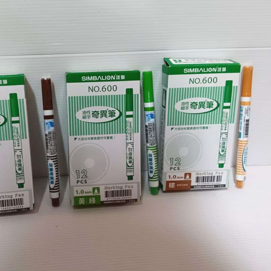 W71600J 雄獅奇異筆 細字款 1.0mm 咖啡色