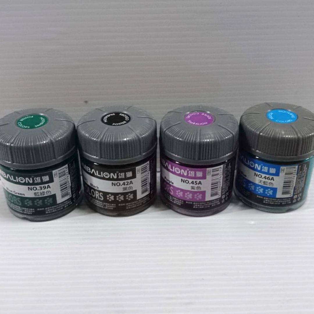 W7178-39 雄獅廣告顏料 藍綠色 30ml