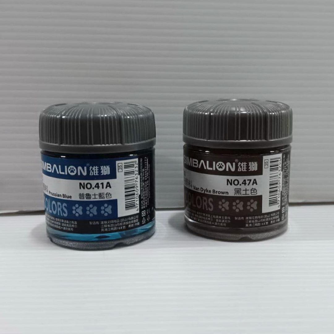 W7178-41 雄獅廣告顏料 普魯士藍 色30ml