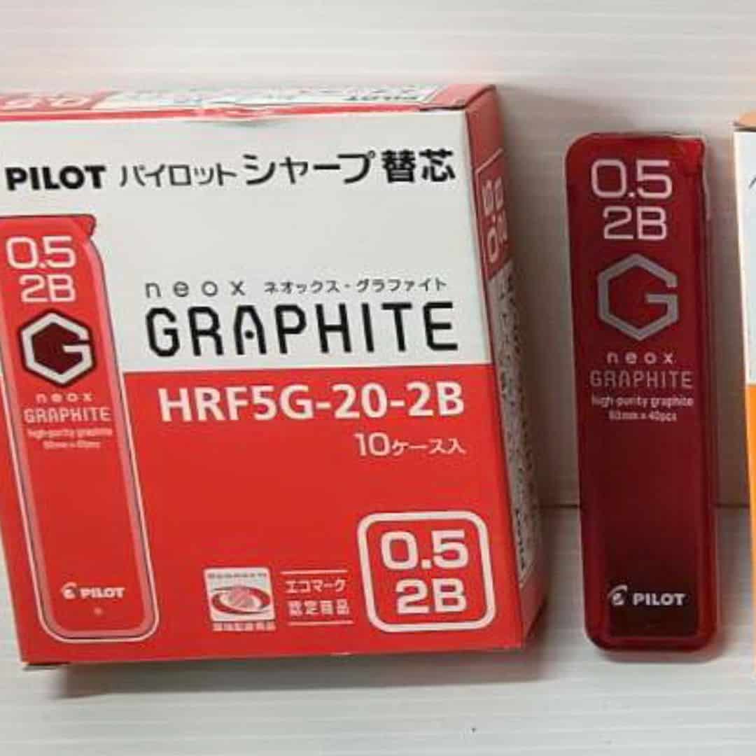 W7250-2B 百樂ENO鉛筆芯 0.5mm 2B