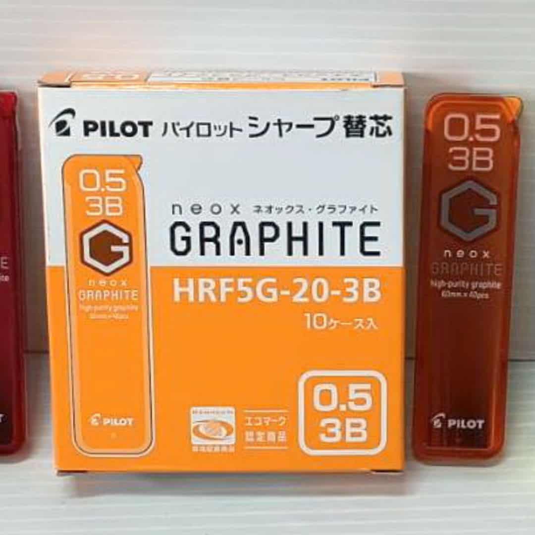 W7250-3B 百樂ENO鉛筆芯 0.5mm 3B