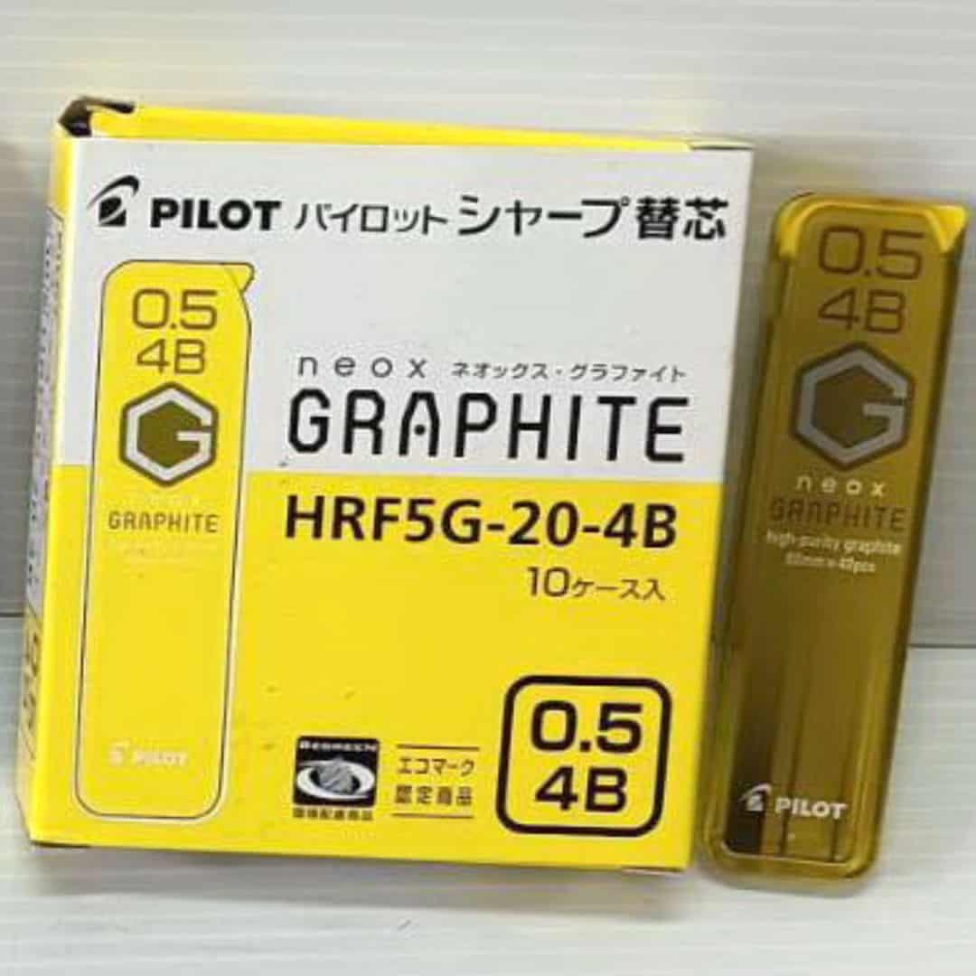 W7250-4B 百樂ENO鉛筆芯 0.5mm 4B