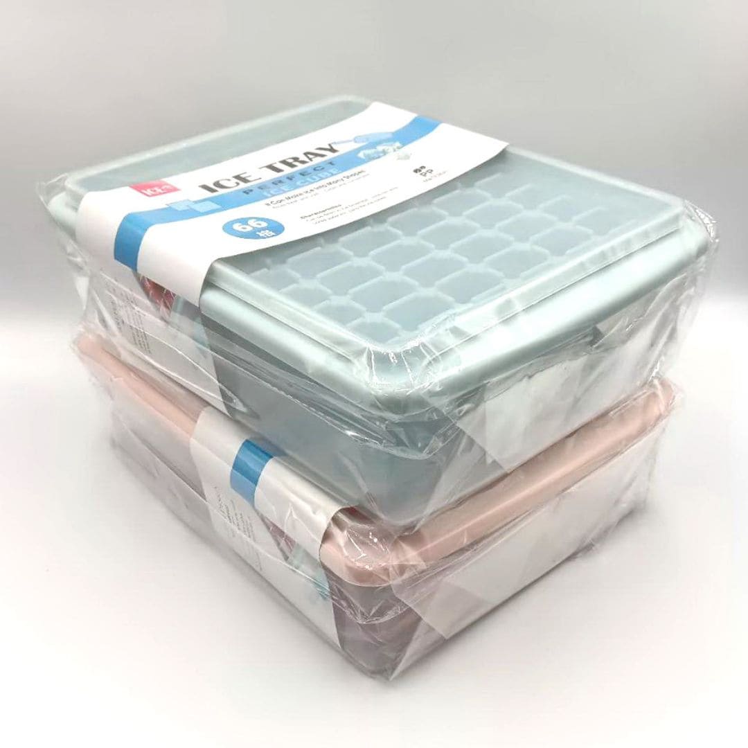 B6441 百樂龍方塊冰盒 附蓋 66格