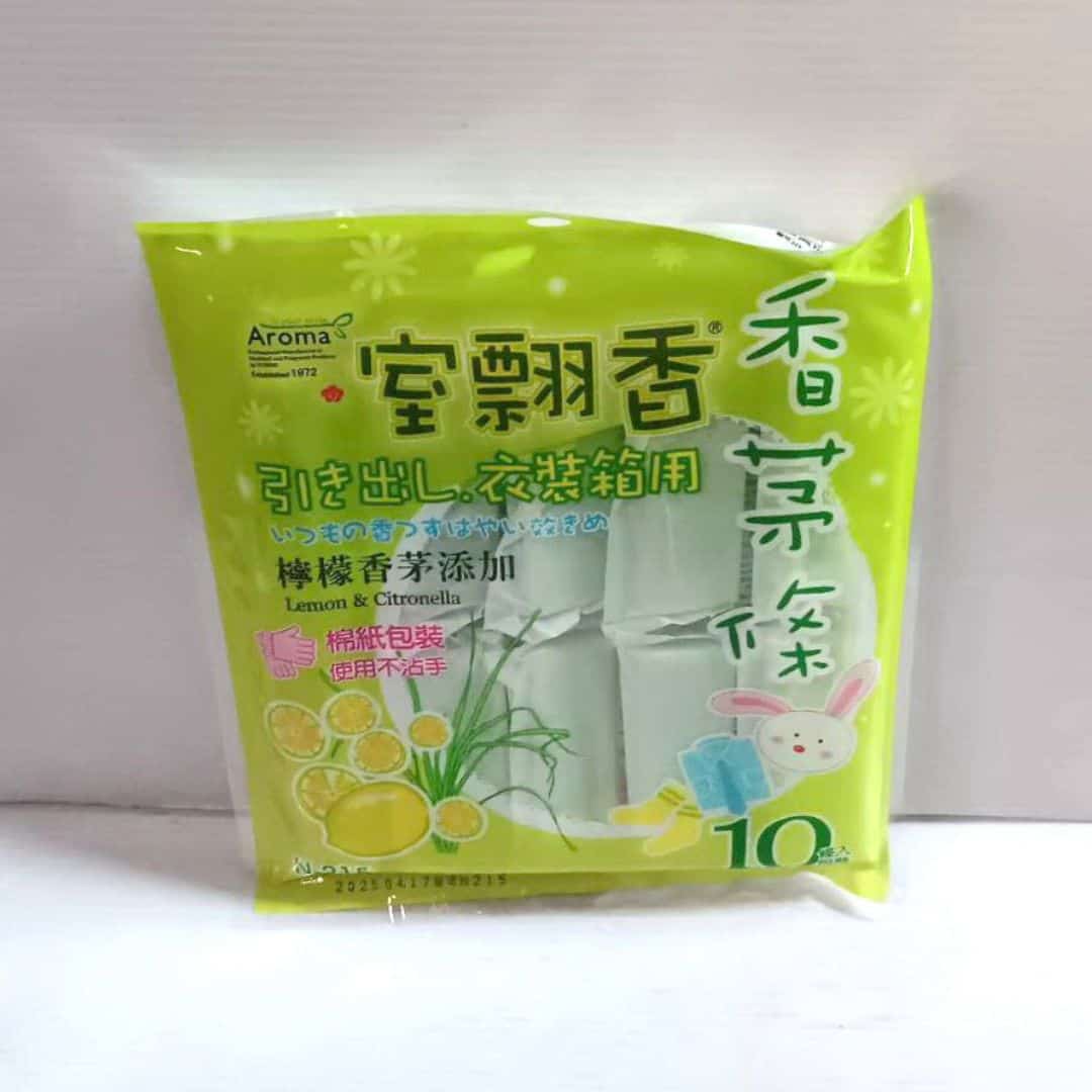 B6502+ 檸檬香茅香氛條 N215漲10條包-3 B6502 室飄香香氛條 檸檬香茅 10入