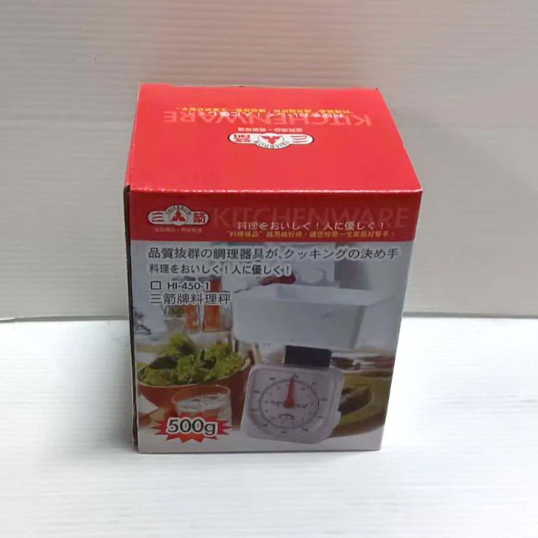 E0042+ 三箭牌小料理秤 HI450-1 漲價-3 E0042 三箭牌小料理秤 限重500g