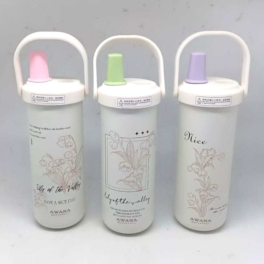 F18864 AWANA大象陶瓷吸管手提杯 750ml