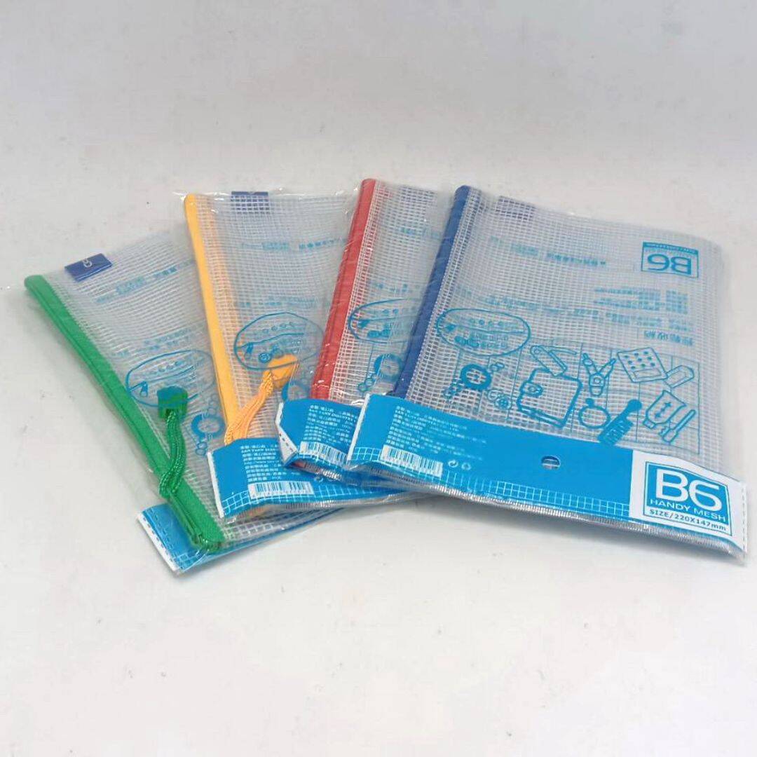 L67205 COX防水拉鍊網格袋 B6