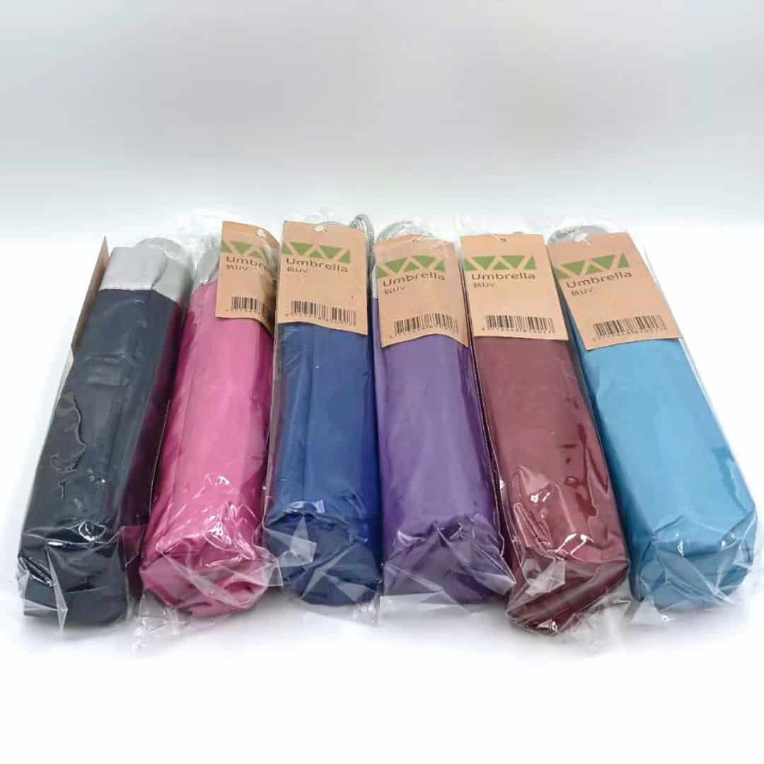 R05517 遠雄三折抗UV鐵骨傘 素色款