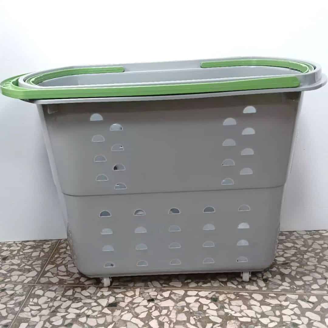 R86474 展瑩大芳購物籃 附輪 64x42x44cm